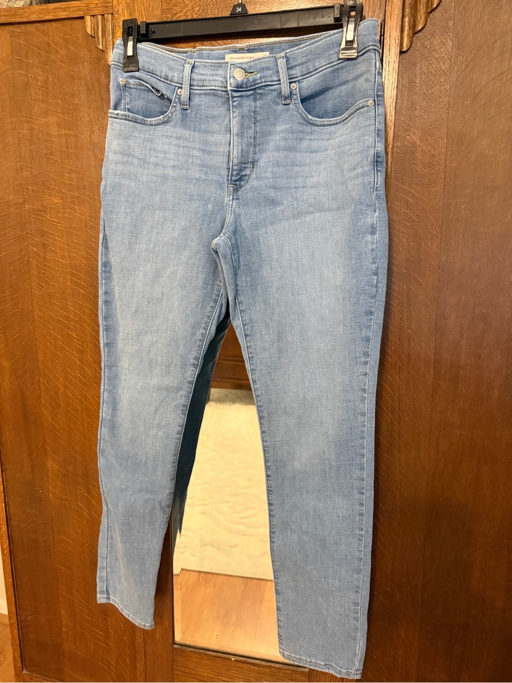 Levi’s Light Blue Women’s Stretch Jeans, 30